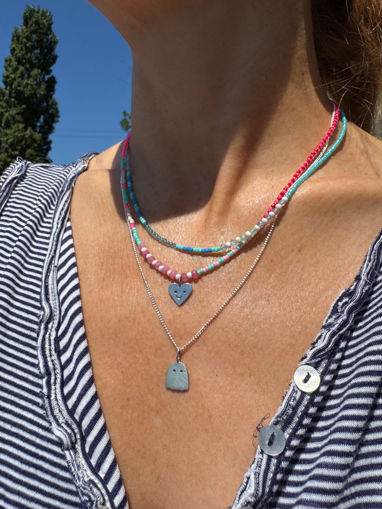 Hannah x Louise Ghost Pendant